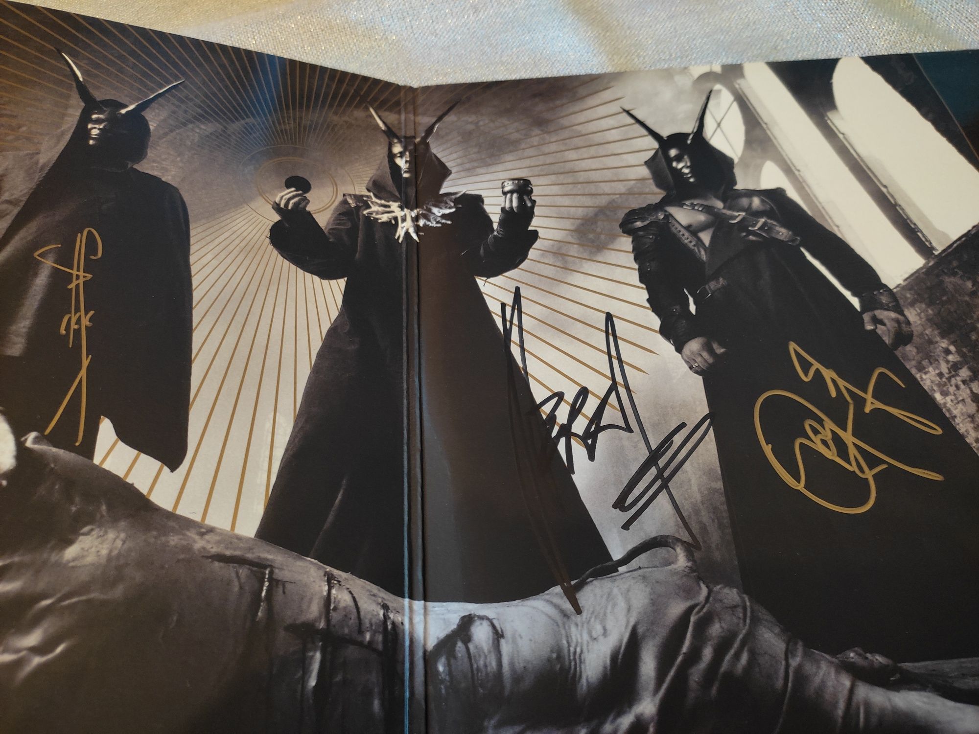 Behemoth "Blow Your Trumpets Gabriel" Limited White EP Signed