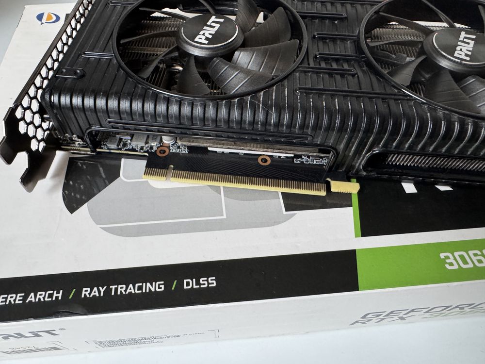 Відеокарта Palit RTX 3060 ti 8gb