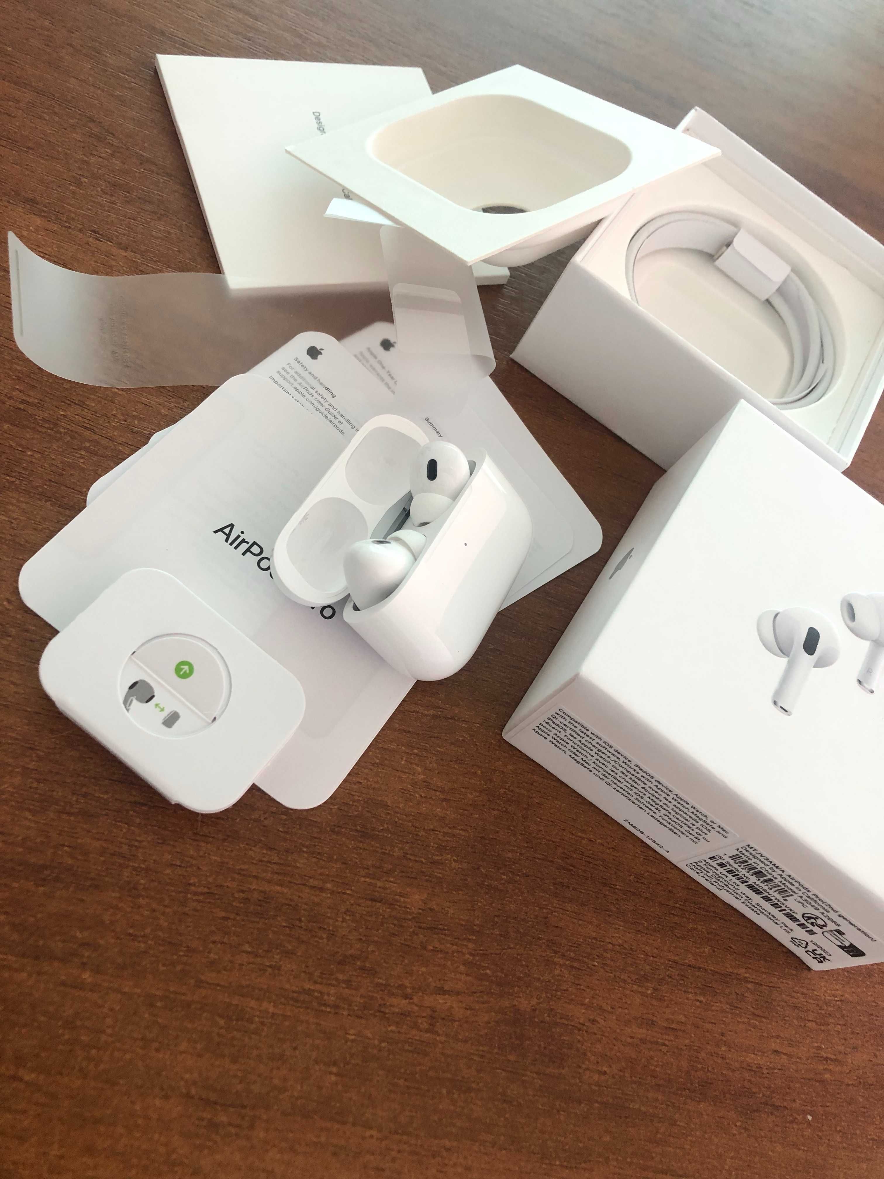 Бездротові навушники AirPods PRO2 1:1 + Чохол у подарунок , є ОПТ/ДРОП