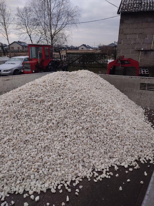 Kamień Ozdobny Grys Biała Marianna 8-16