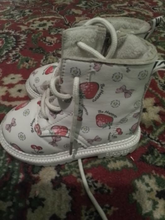 Дитячі демісезонні черевички для дівчинки