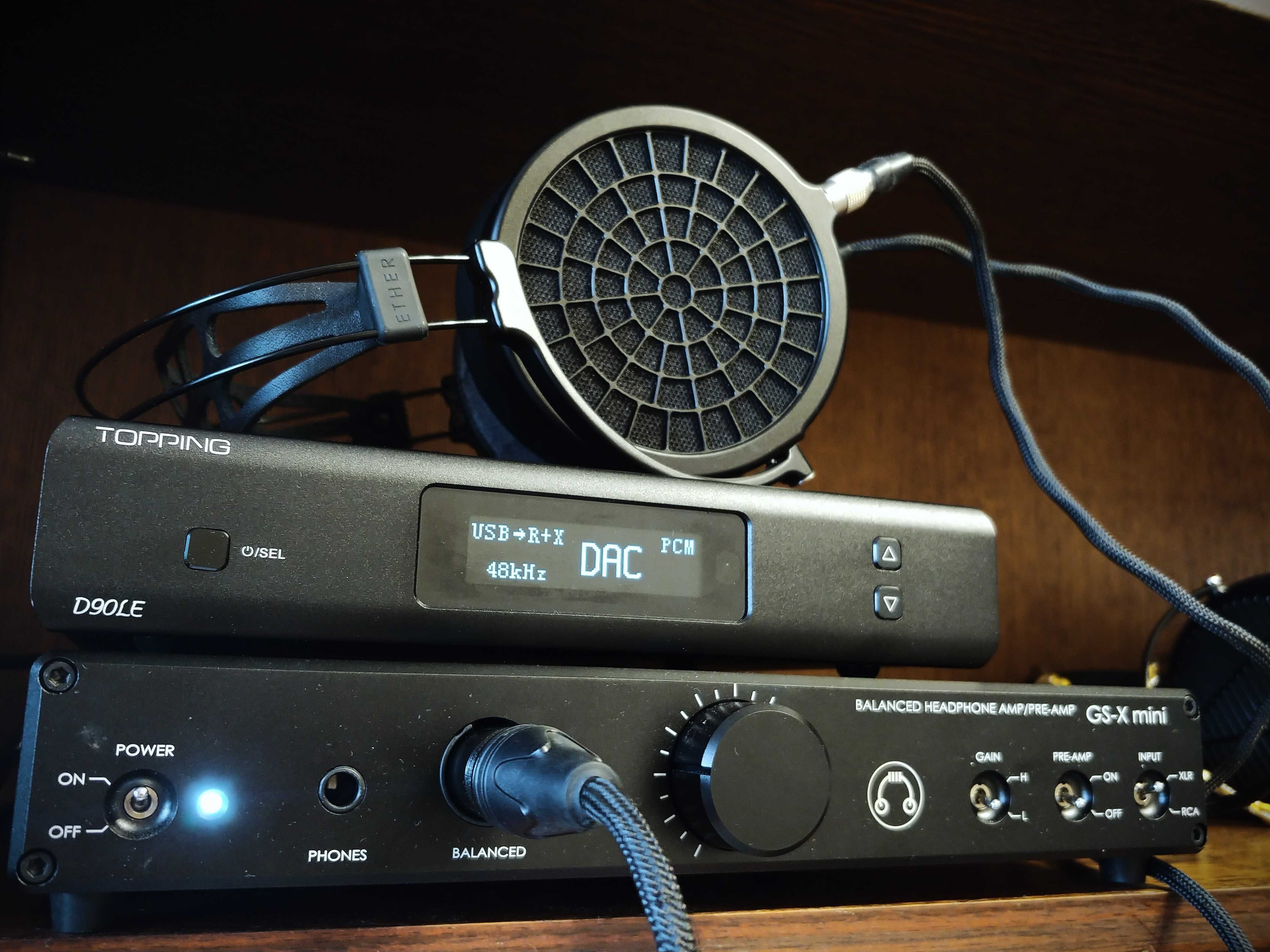 Topping D90LE - еталонний ЦАП на ES9038Pro LDAC XMOS DSD1024 32/768