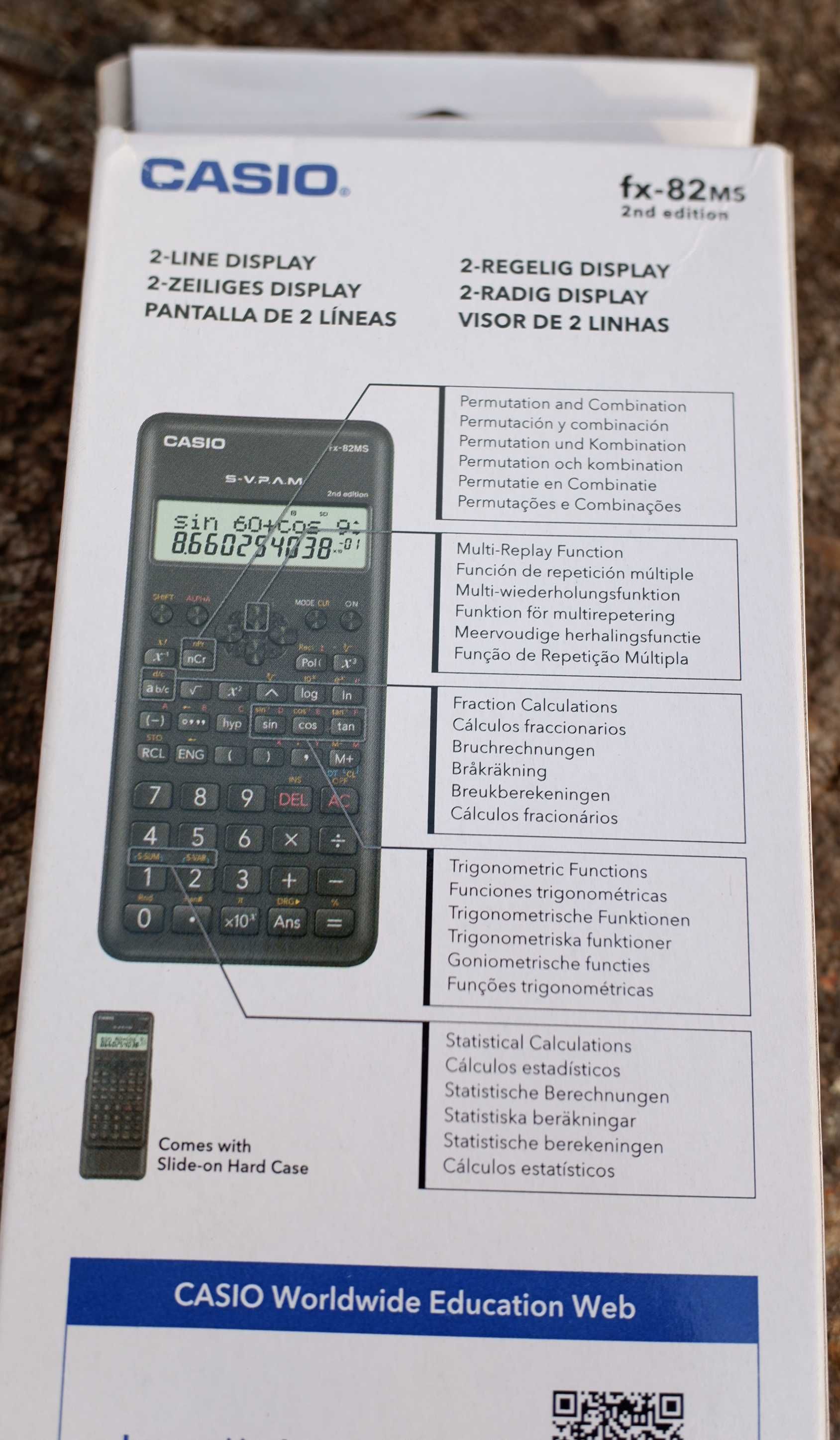 Kalkulator naukowy Casio FX-82MS-2