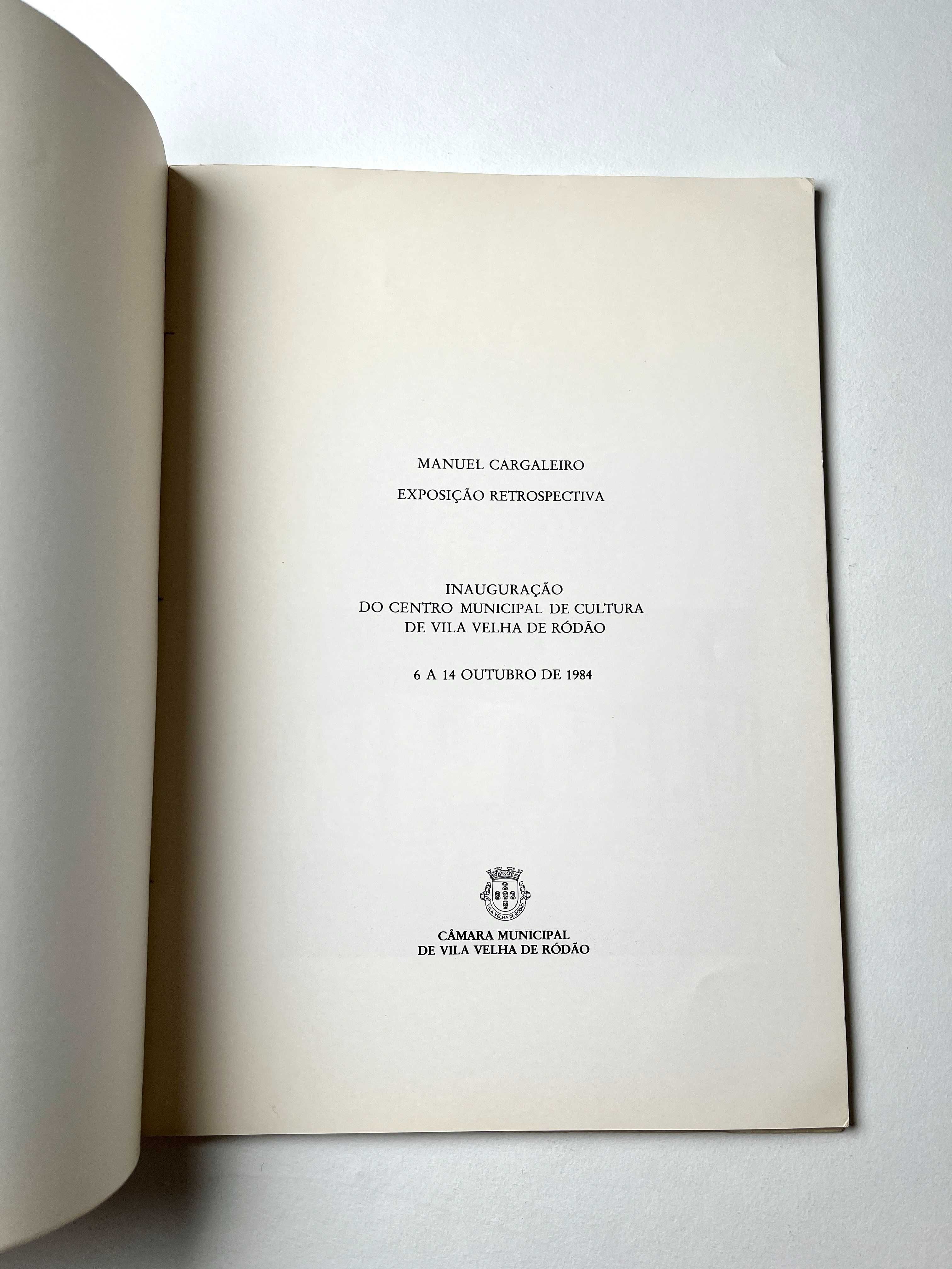 Manuel Cargaleiro Exposição Retrospectiva Vila Velha de Ródão 1984