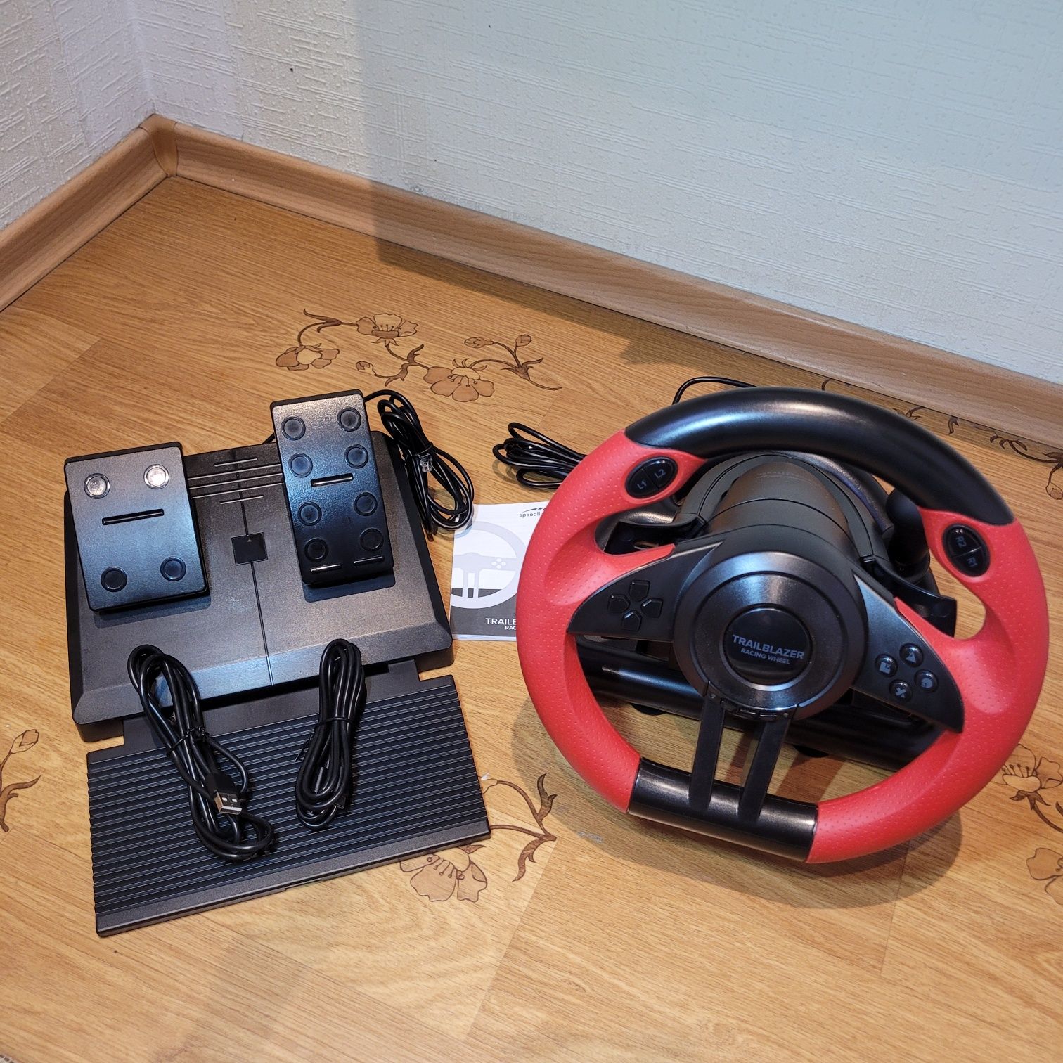 Руль SpeeD-link Trailblazer Racing Wheel for PS4/Xbox One/PS3/PC