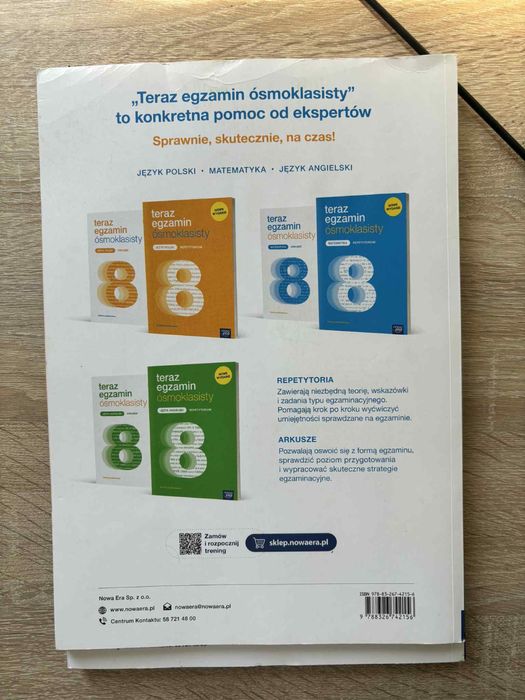 teraz wgzamin ósmoklasisty polski arkusze