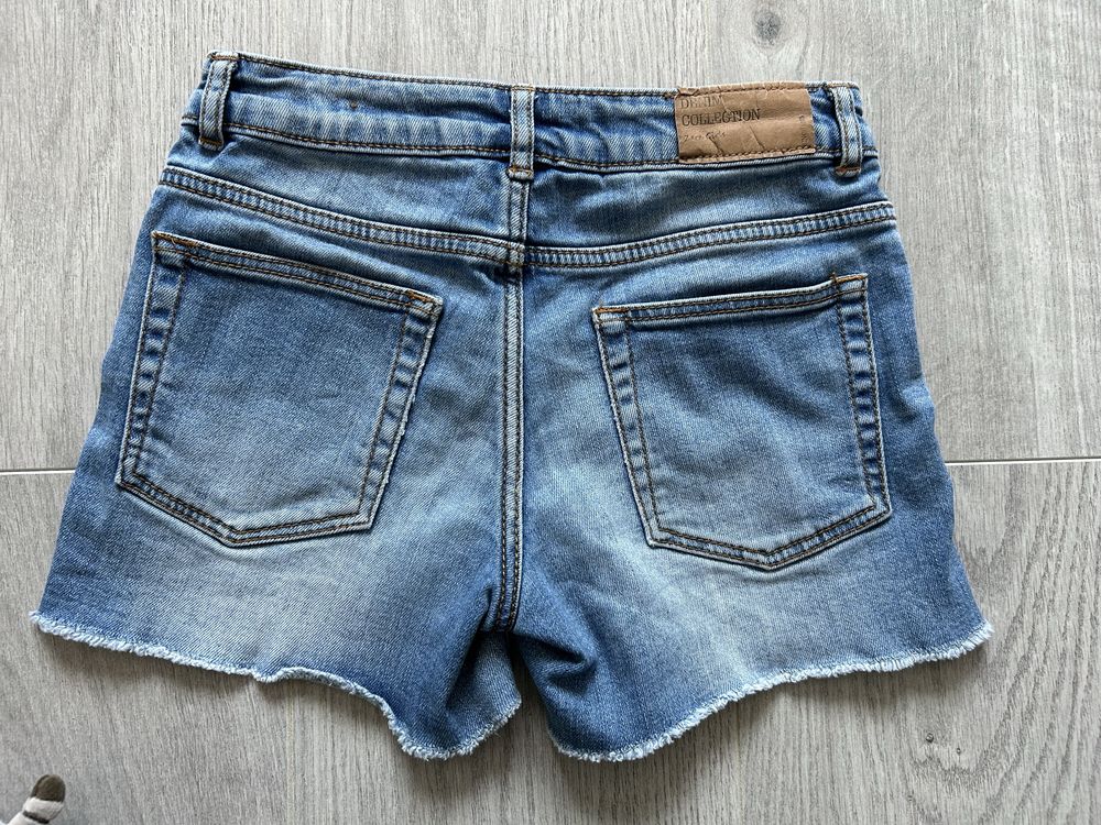 Spenki jeandowe Zara 128 / shorty