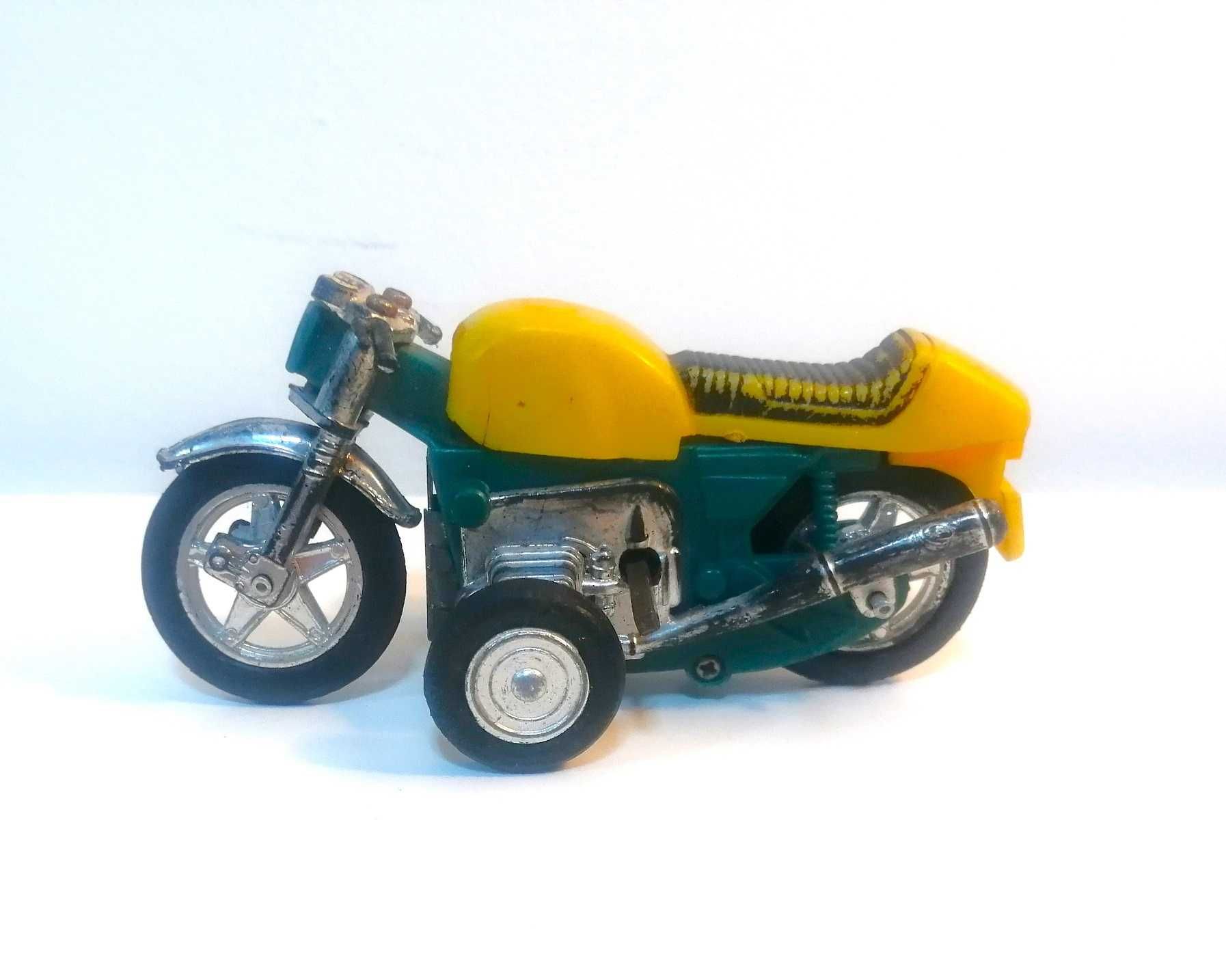 Mota Bmw a Corda, anos 80 (raro) - Wind Up Motorcycle - Petrel Toys