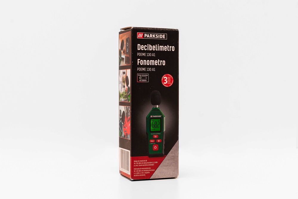 Decibelímetro Medidor de Ruído - Parkside