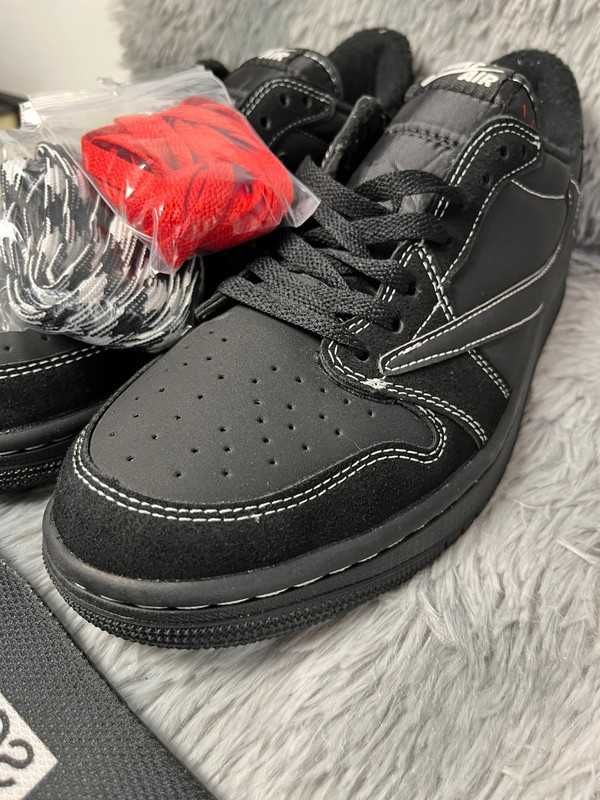 buty Nike_Jordan1_Retro_Low_OG_SP_Travis_Scott_Black_Phantom_Moda R.40