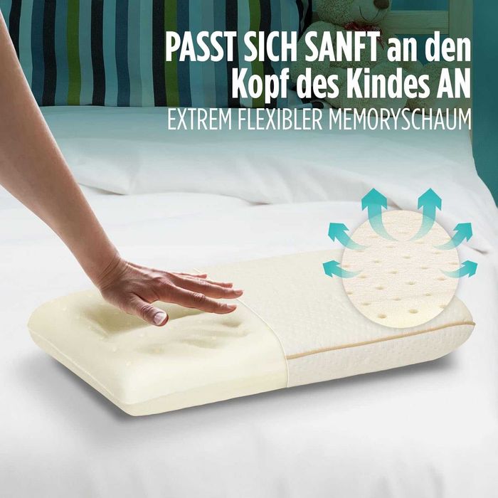 Nowa poduszka dziecięca / MemoDream / 30x50cm / VITAPUR !6185!