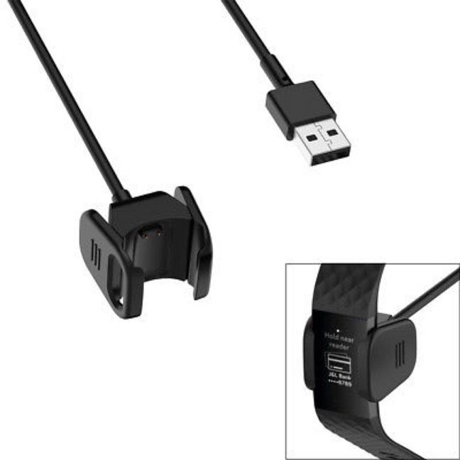 Ładowarka USB Kabel do FitBit Charge 4