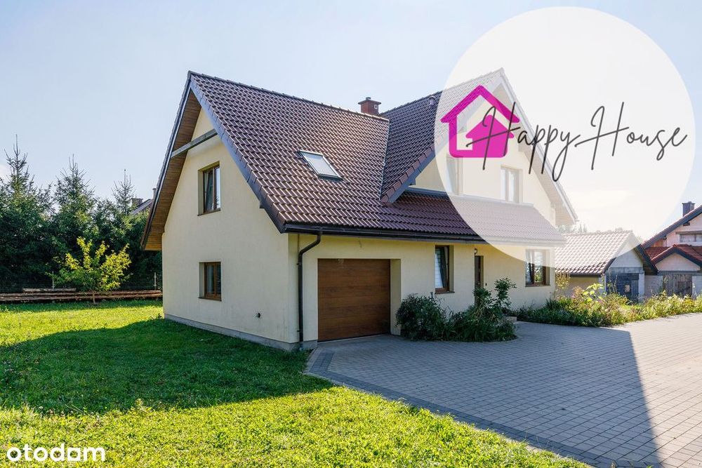 Dom wolnostojący blisko Olsztyna, jezioro, 6 pokoi