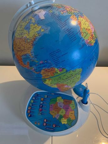 Duzy Globus Interaktywny Eduglobus Clementoni ok 40cm