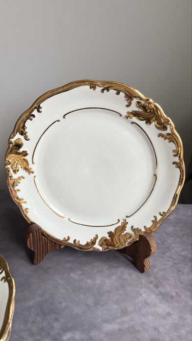 Вінтажний столовий сервіз Wałbrzych Barok, Польща, 27 предметів