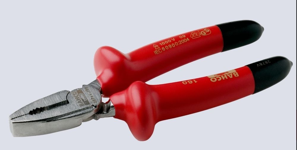 Szczypce kombinerki kleszcze uniwersalne izolowane 180 mm BAHCO