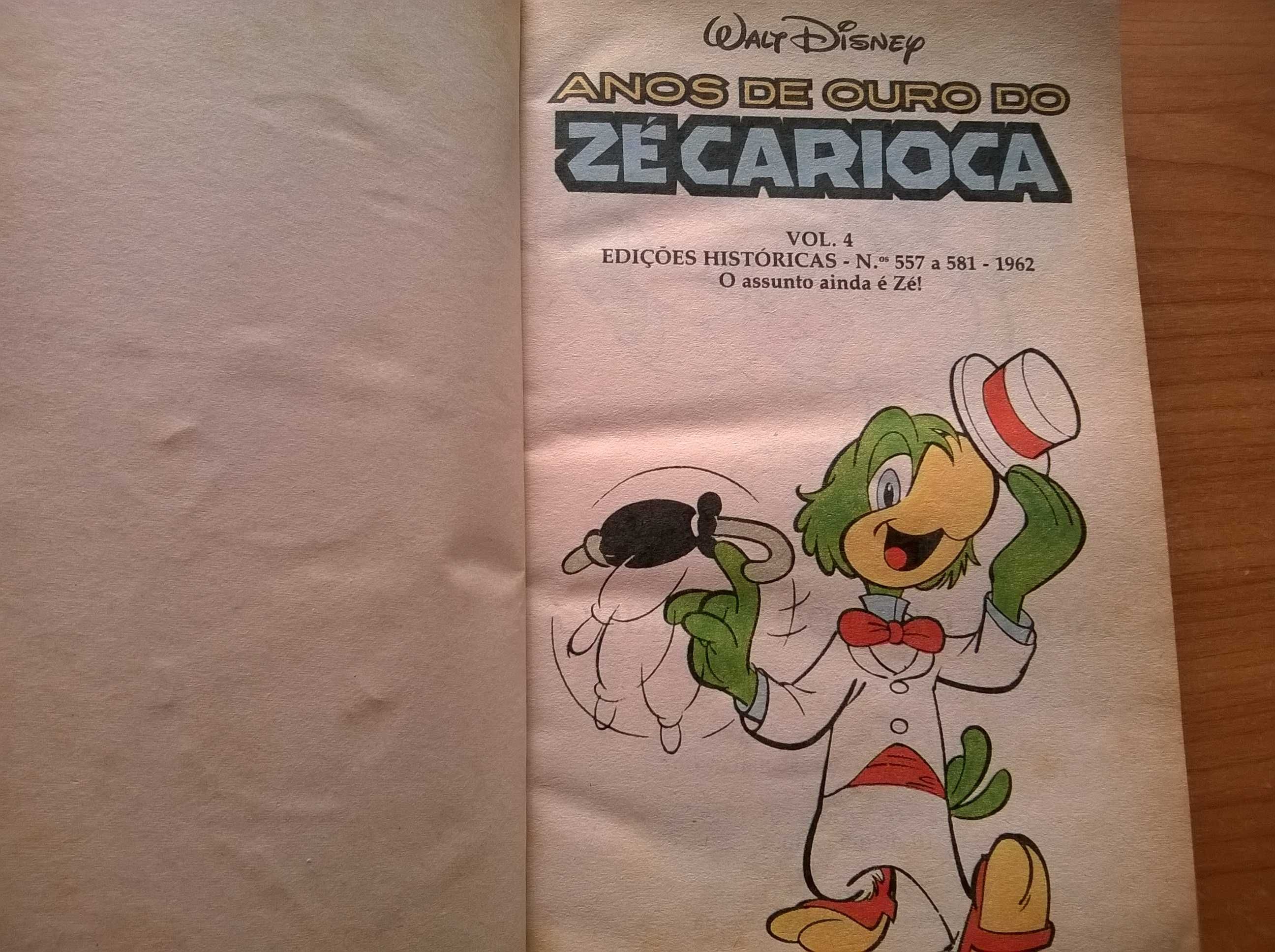 Anos de Ouro do Zé Carioca - (livro 4)