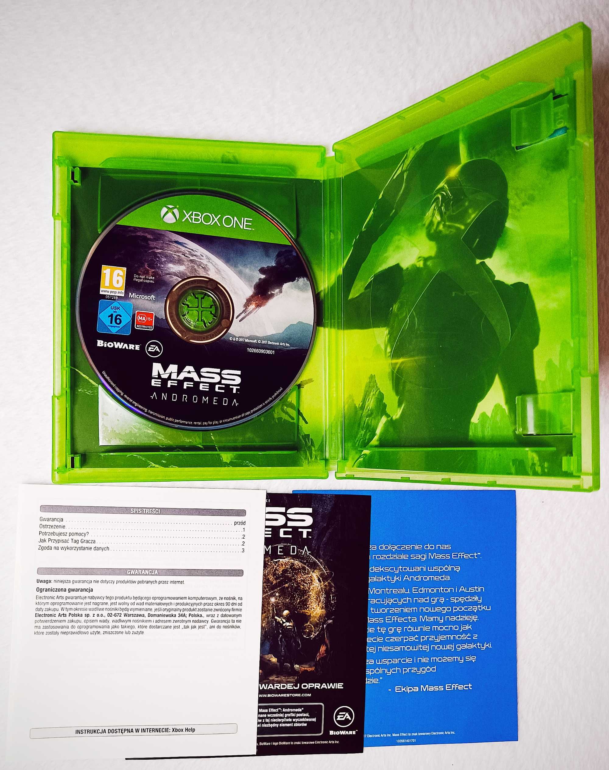 Mass Effect Andromeda PL Napisy Xbox One