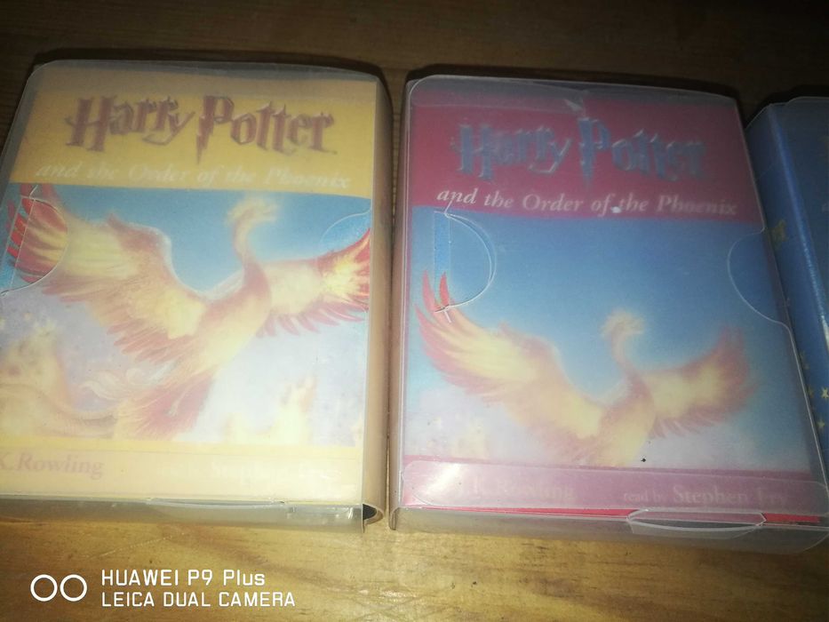 Harry Potter - áudio books em cassete áudio e em CD (colecionadores)