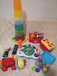 Zestaw zabawek interaktywnych dla niemowlaka, dziecka 1-3 lat
