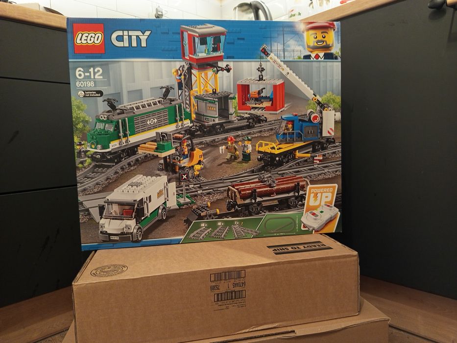 LEGO 60198 City Pociąg towarowy / nowe