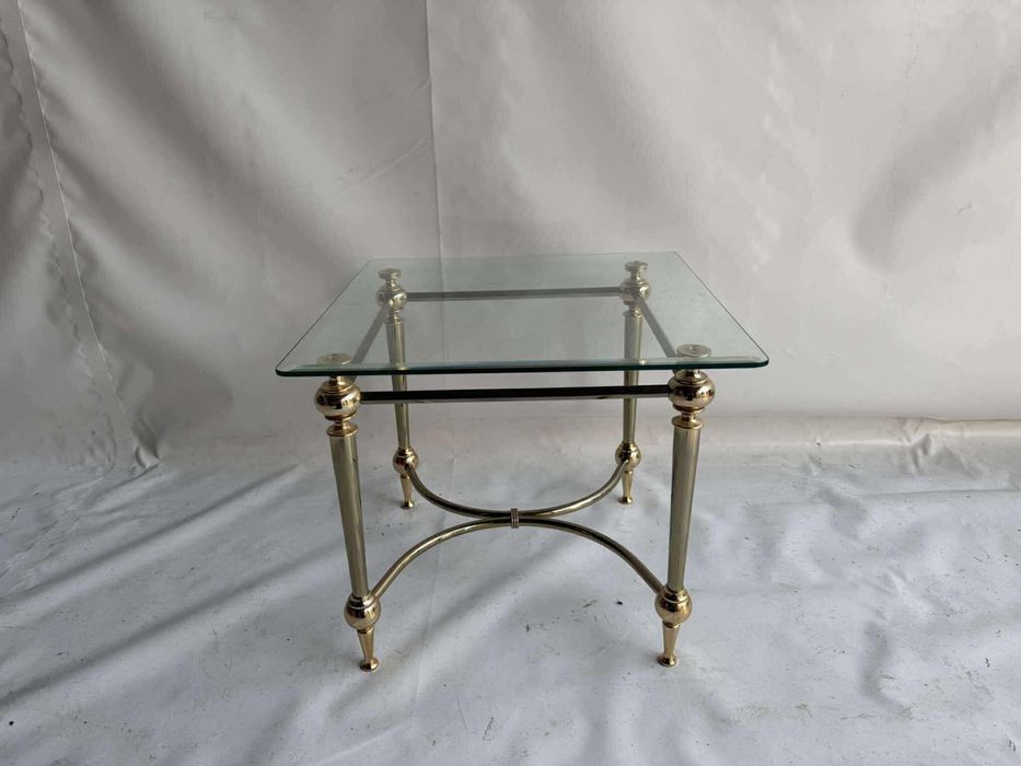 Stolik kawowy - złoty