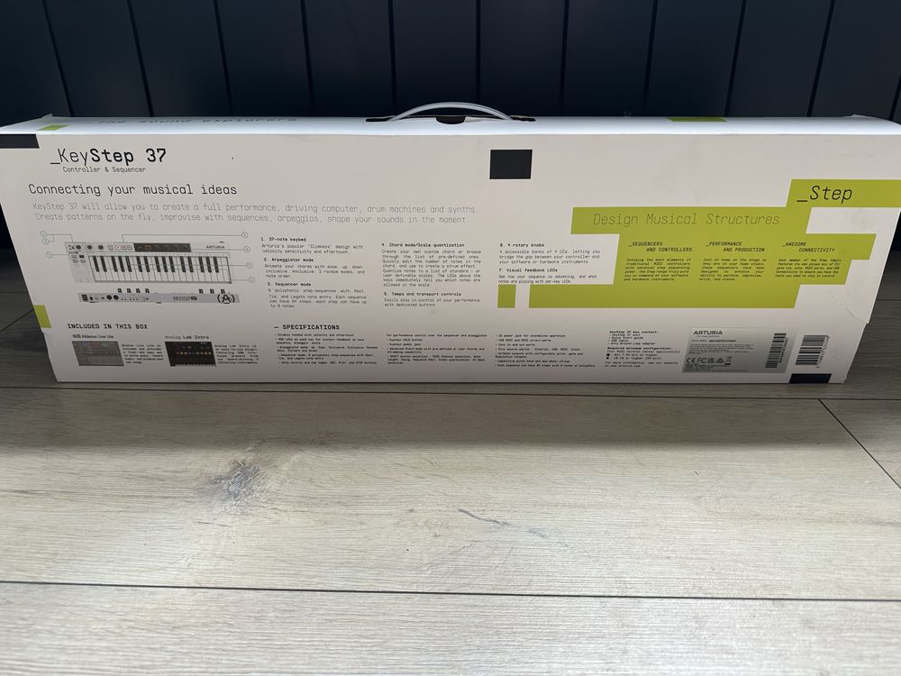 Arturia KeyStep 37 Klawiatura sterująca MIDI USB Sekwencer