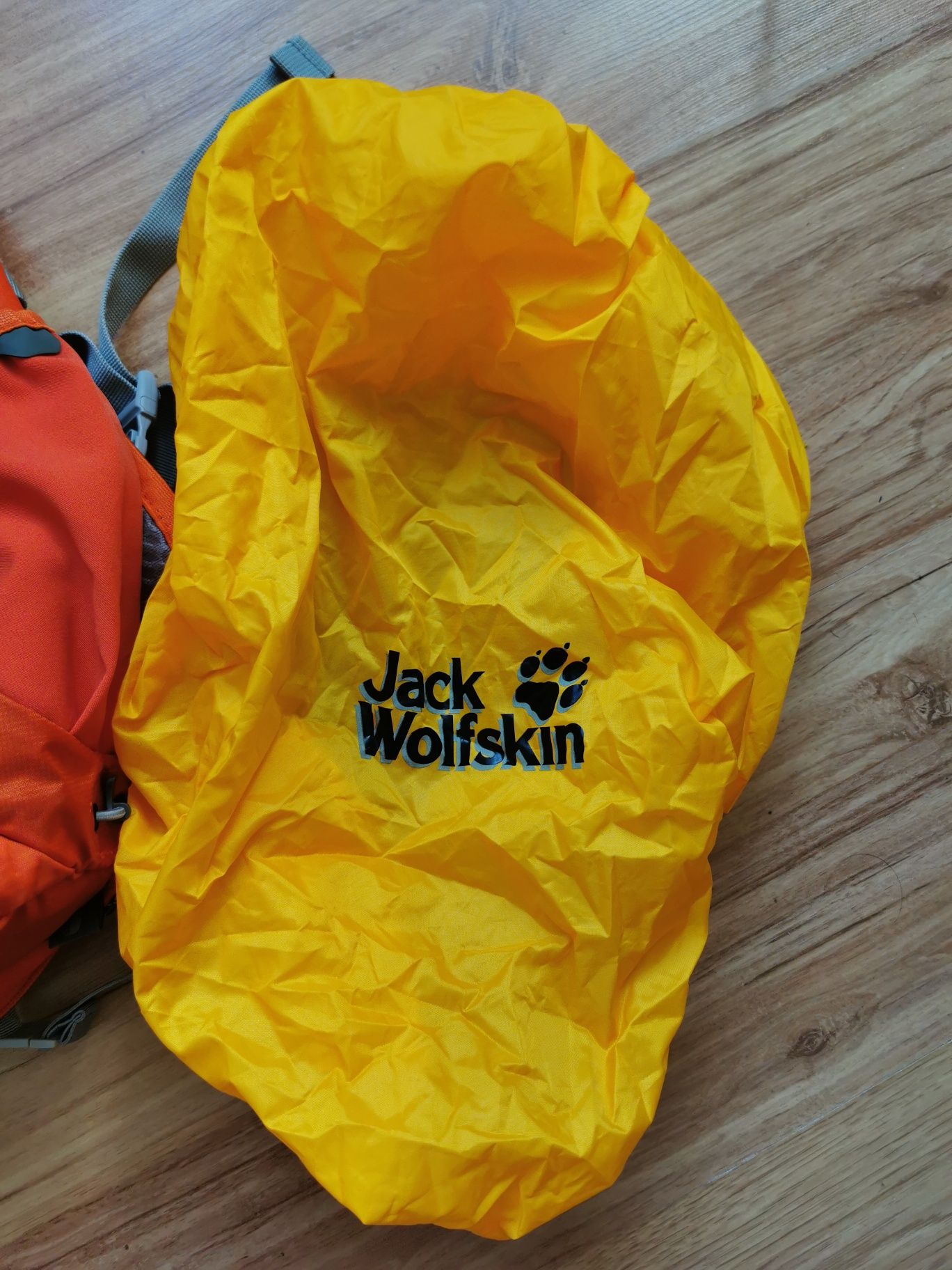 Pomarańczowy plecak Jack Wolfskin ham rock 12