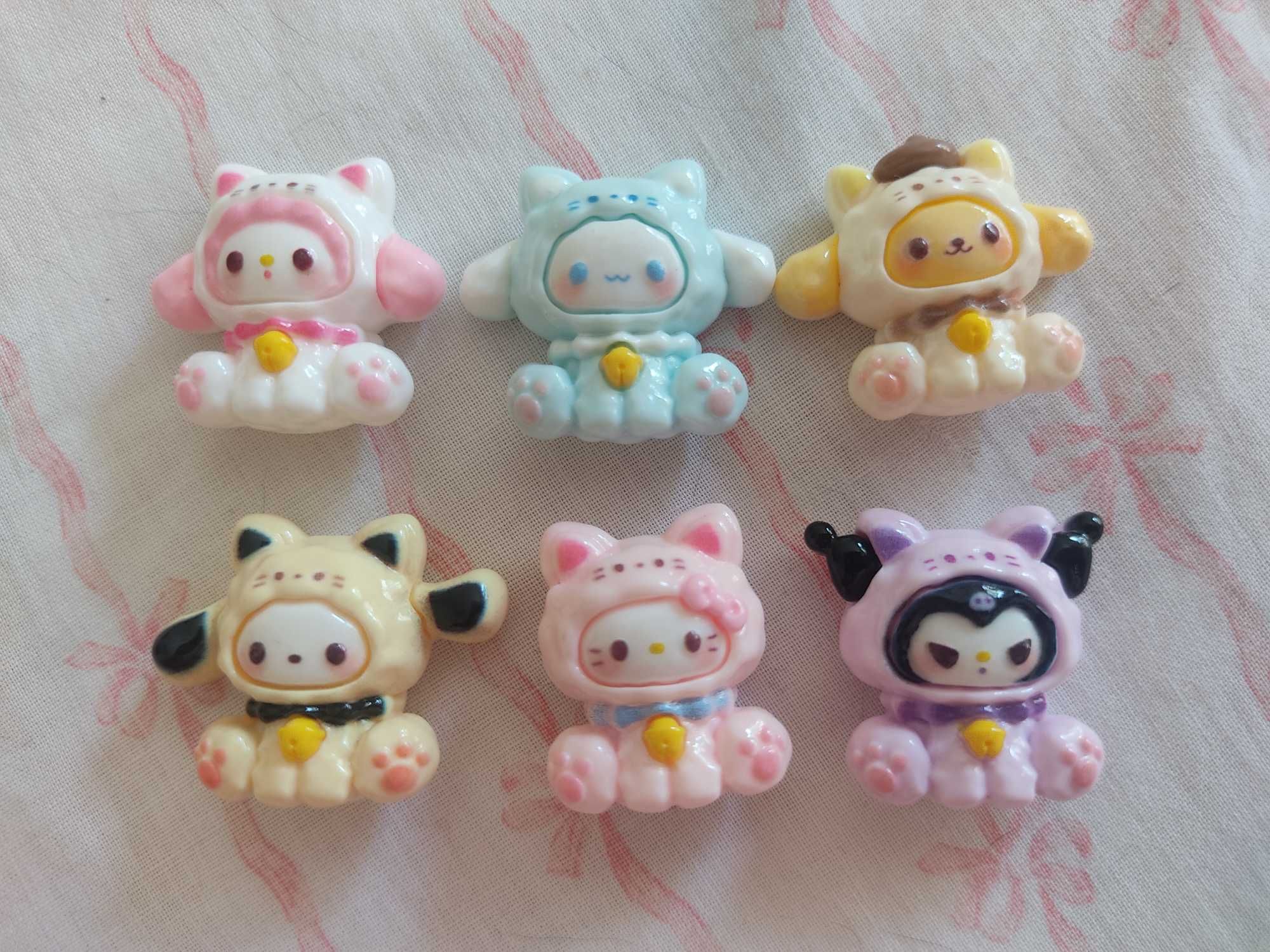 Hello Kitty & Friends figuras sentadas 6pcs