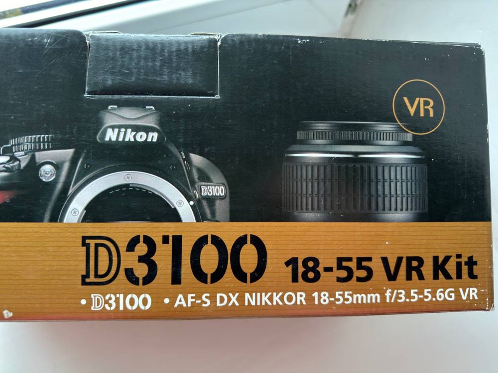 Фотоапарат Nikon D3100+18-55 kit