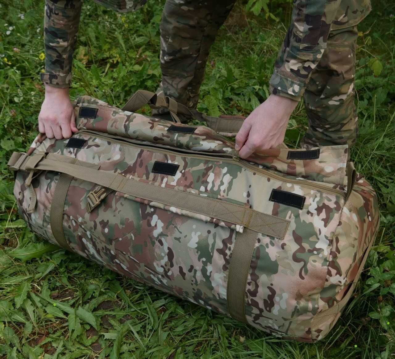 Баул військовий для ЗСУ на 120 літрів тактичний рюкзак сумка