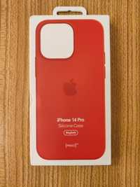 Чохол Apple Silicone Case with MagSafe for iPhone 14 Pro (PRODUCT)RED