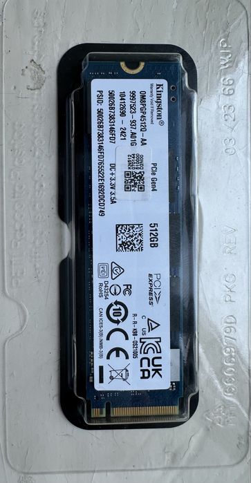 Накопичувач SSD NVME M.2 512GB KINGSTON (OM8SEP4512Q-AA)