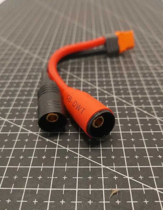 Amass AS150 Male - XT60i Female  Переходник адаптер для дрона. 10AWG