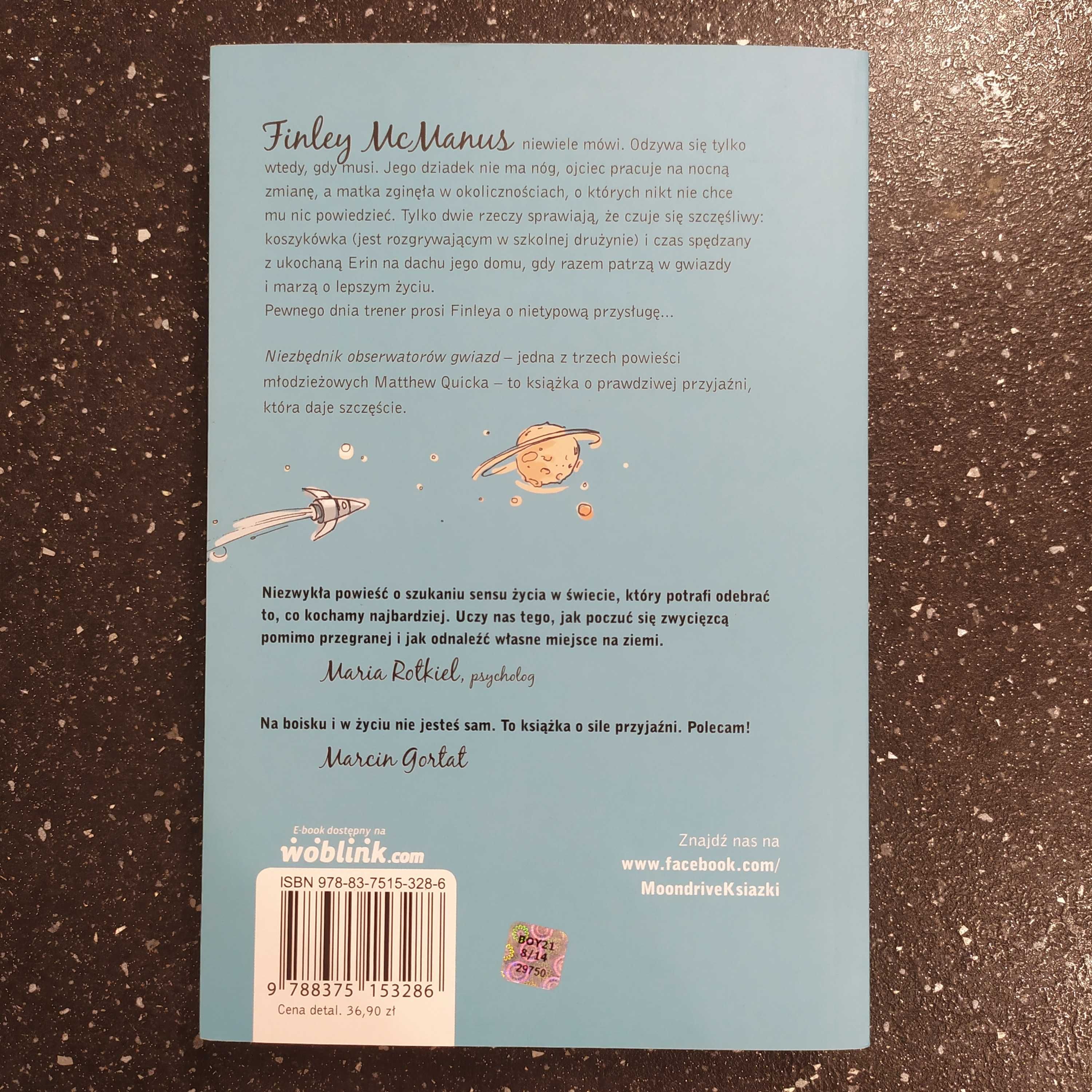 Niezbędnik obserwatorów gwiazd, Matthew Quick