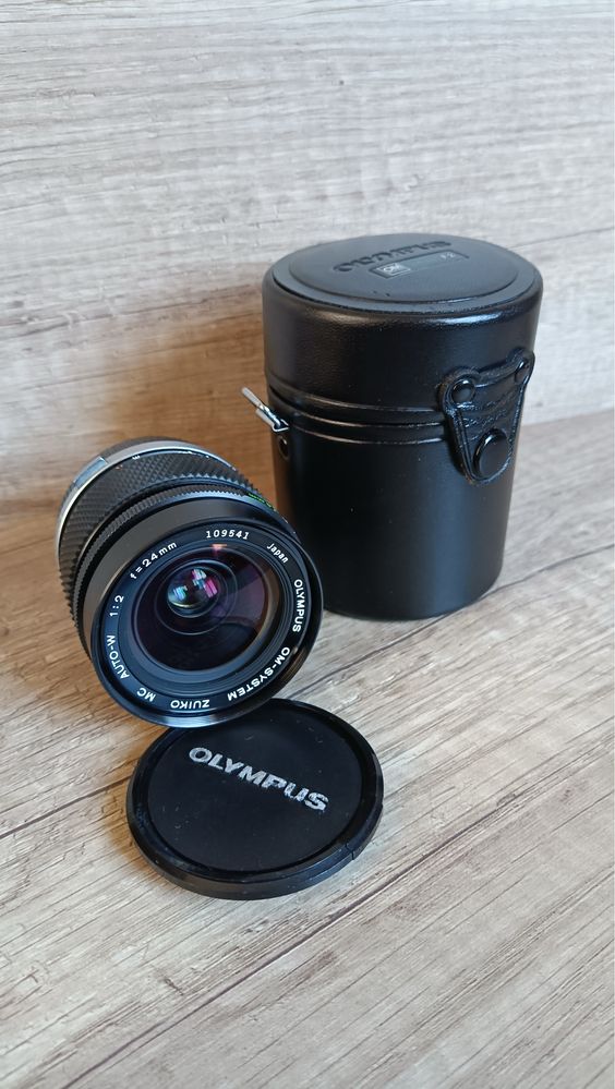 Olympus Zuiko MC 24mm f2 ser 109541 широкий кут, обʼєктив