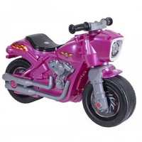 Каталка Мотоцикл 2-х колісний рожевий
