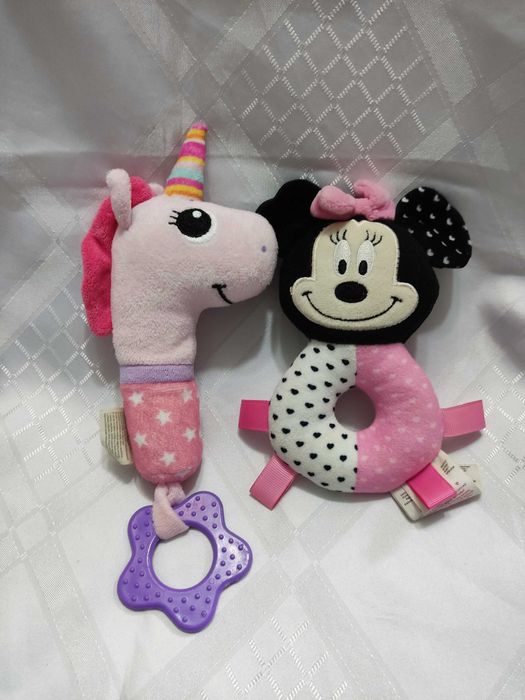 Pluszowe zabawki, grzechotki dla dziewczynki