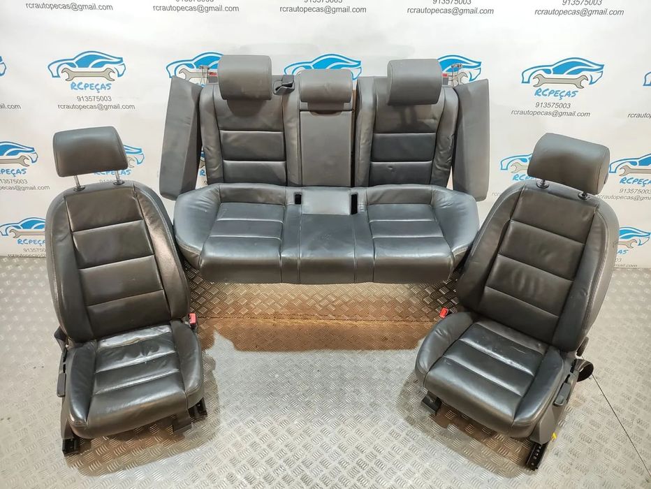 BANCOS PELE AUDI A6 C6 SPORT  FACELIFT 4F2