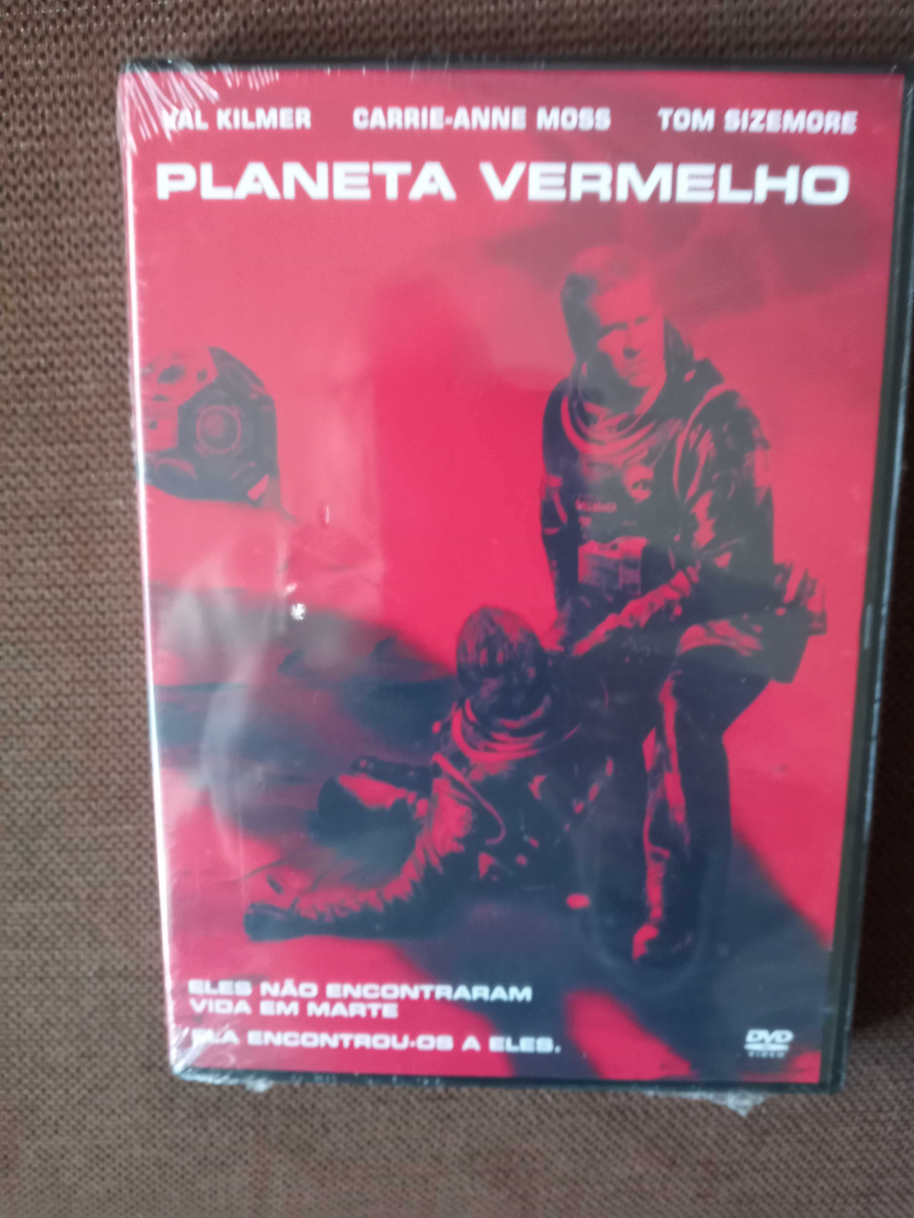 filme dvd original - planeta vermelho - novo - selado