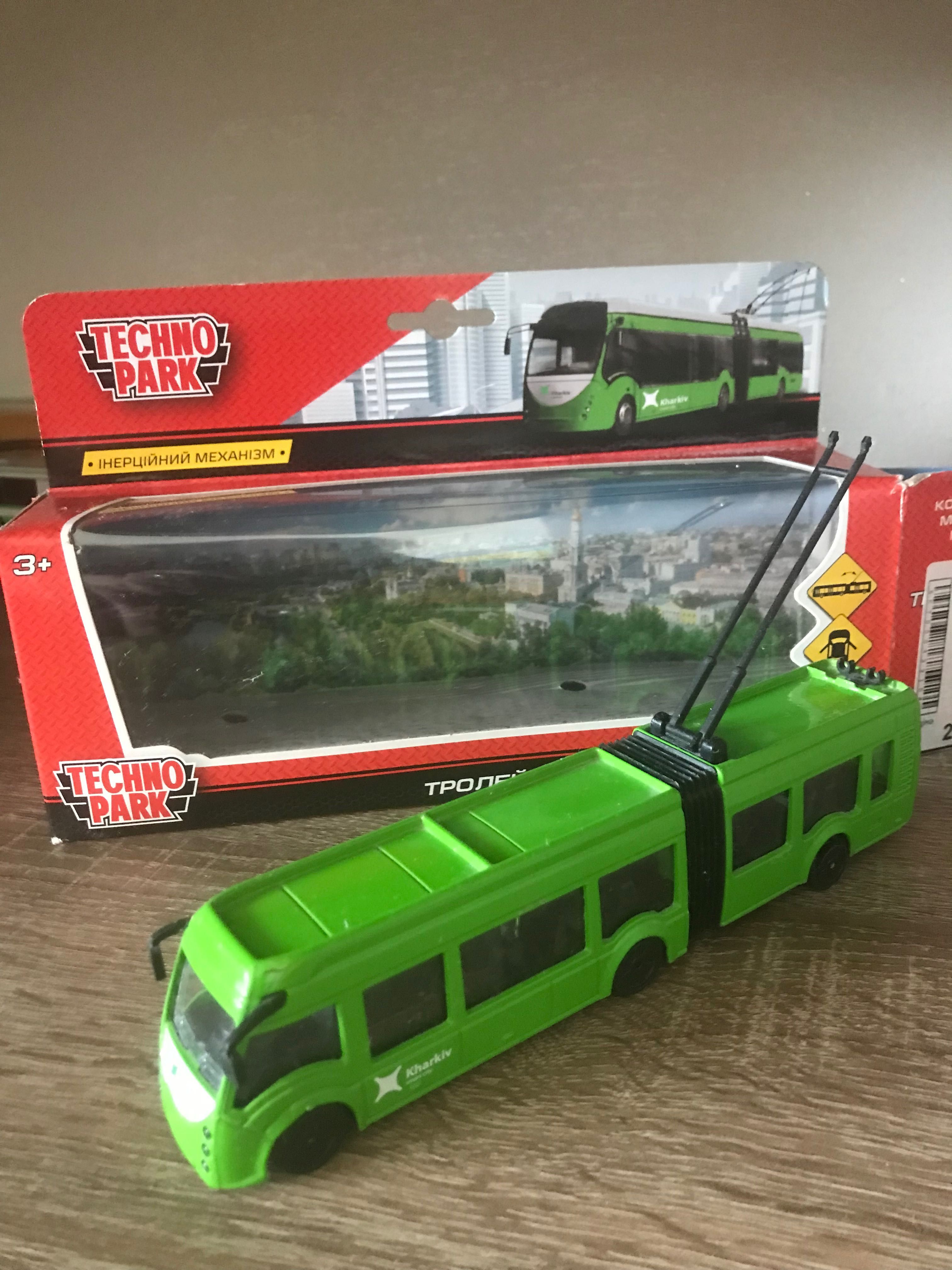 Троллейбус мини-модель