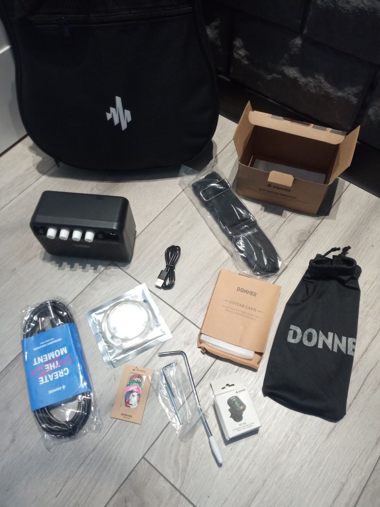Gitara elektryczna zestaw