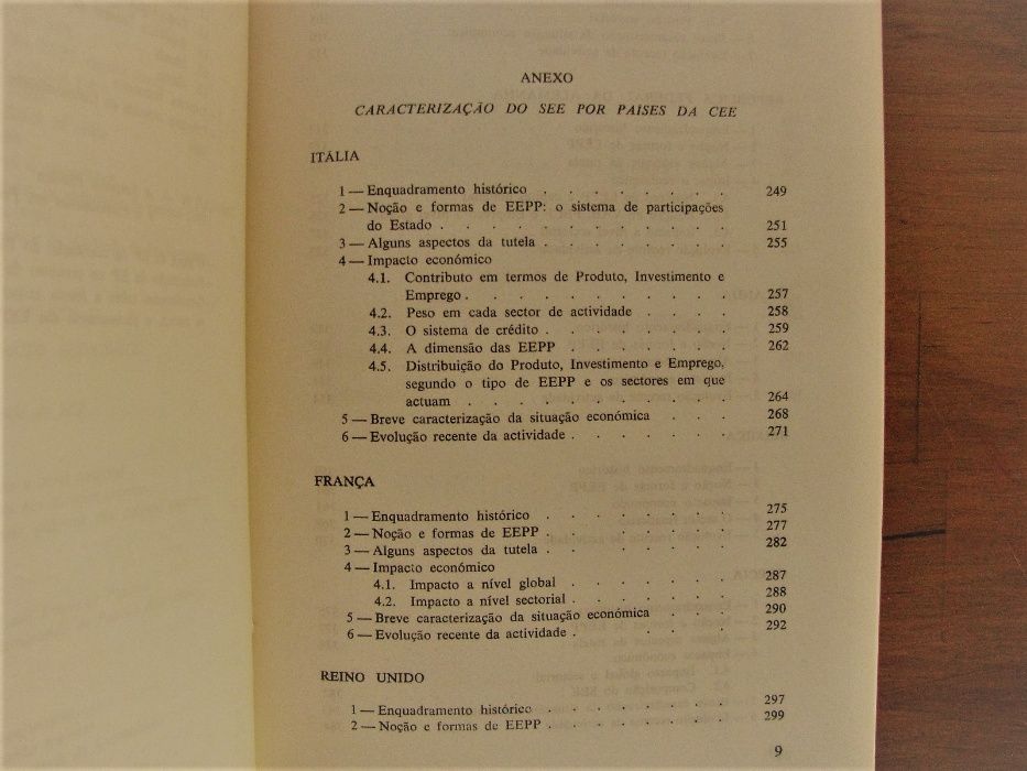 O sector empresarial do Estado em Portugal e nos países da CEE