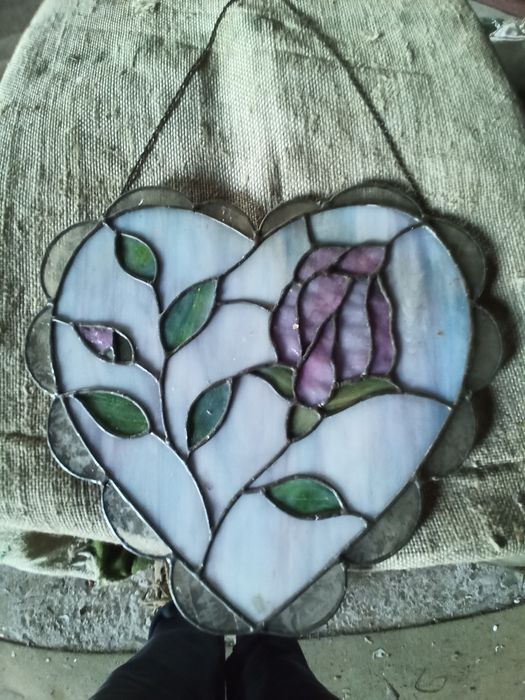 Старе вітражне серце