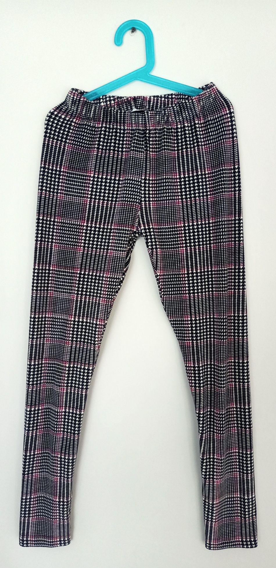 Welurowe, aksamitne legginsy, getry na jesień young style rozmiar 158