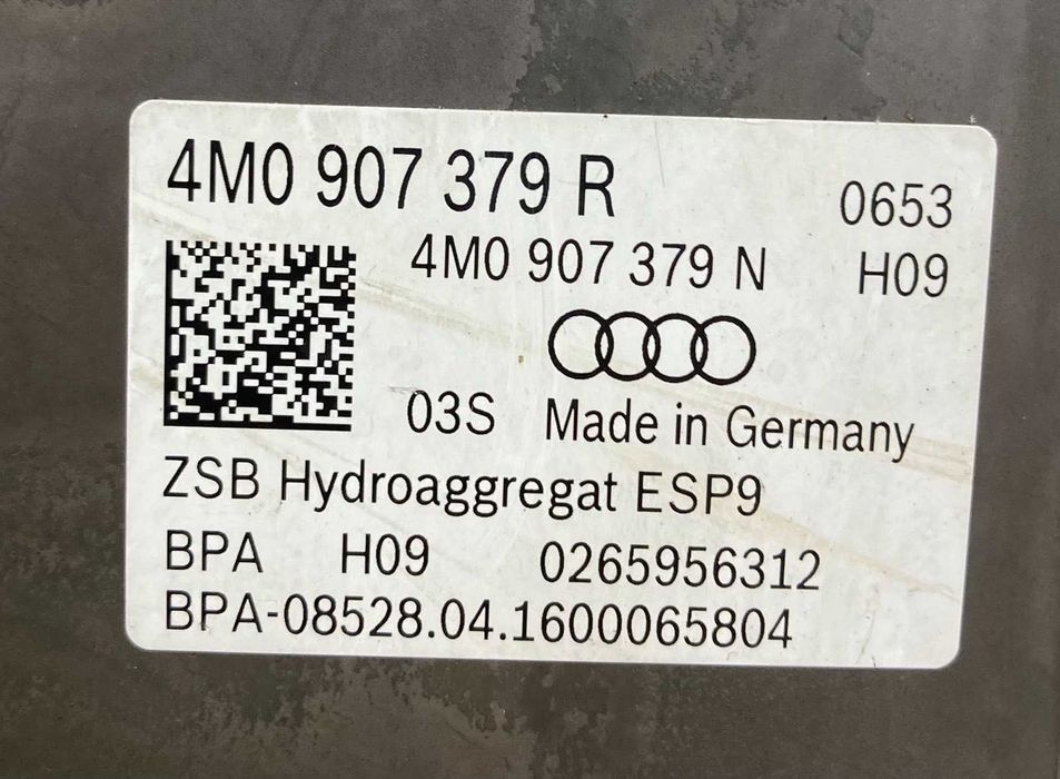 Блок АБС ABS 4M0907379R \ 4M0907379N Audi Ауди Ауді Q7 4M 2015 - 2021