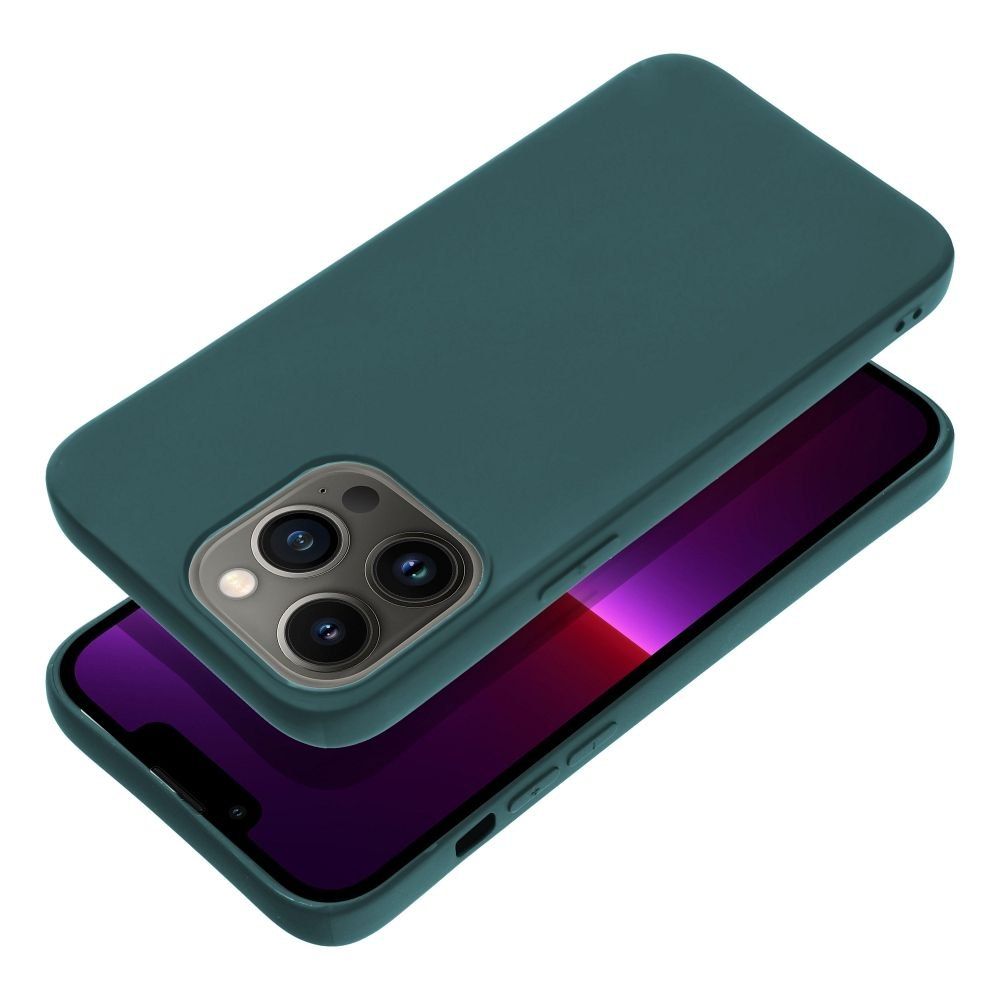 Futerał MATT do IPHONE 13 Pro ciemnozielony
