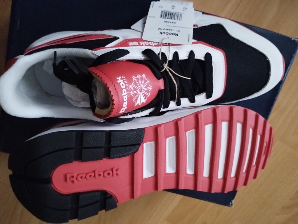 Buty męskie skórzane Reebok duży rozmiar