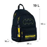 Рюкзак Kite Education teens DC Comics Batman DC24-2575M (LED)