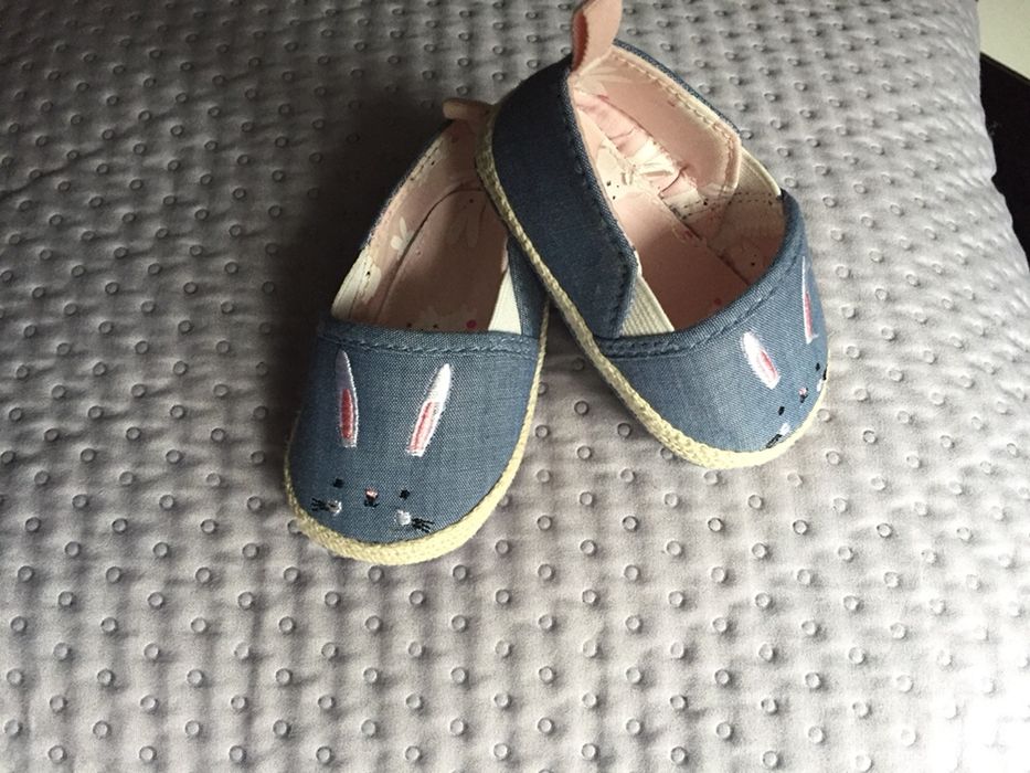 Buty Niechodki dla niemowlaka Espadryle Primark